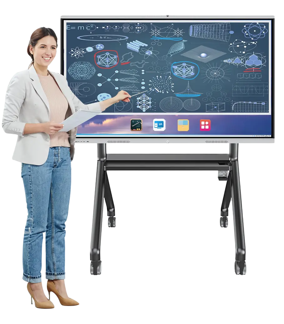 edtechtree faculty teaching online on digital board